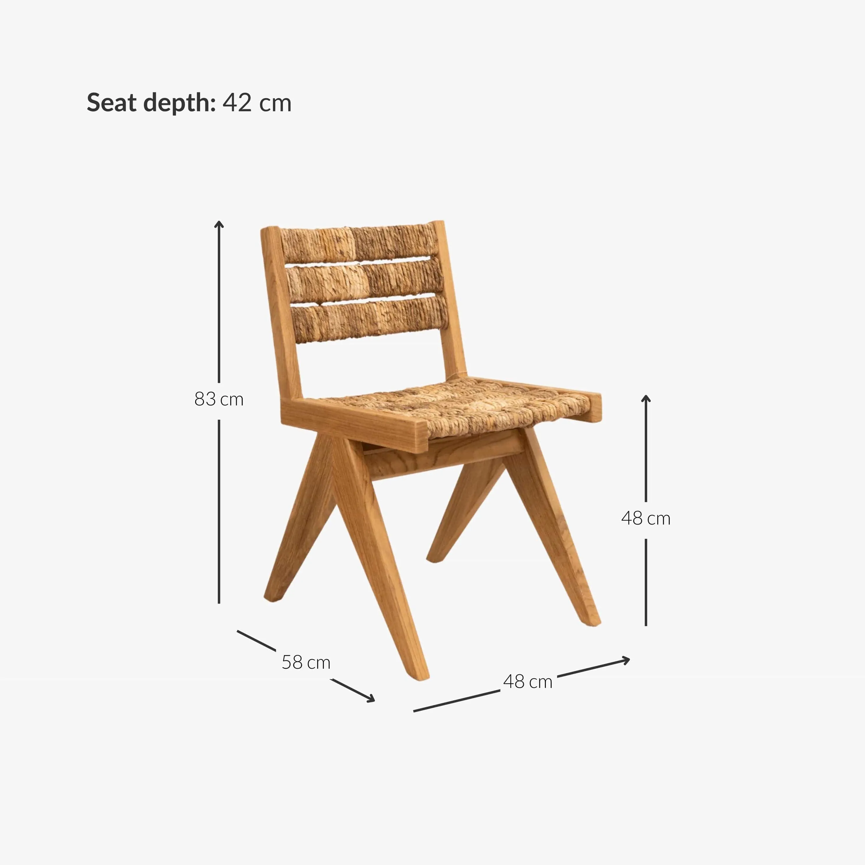 Abaca Dining Chair Zoco Home