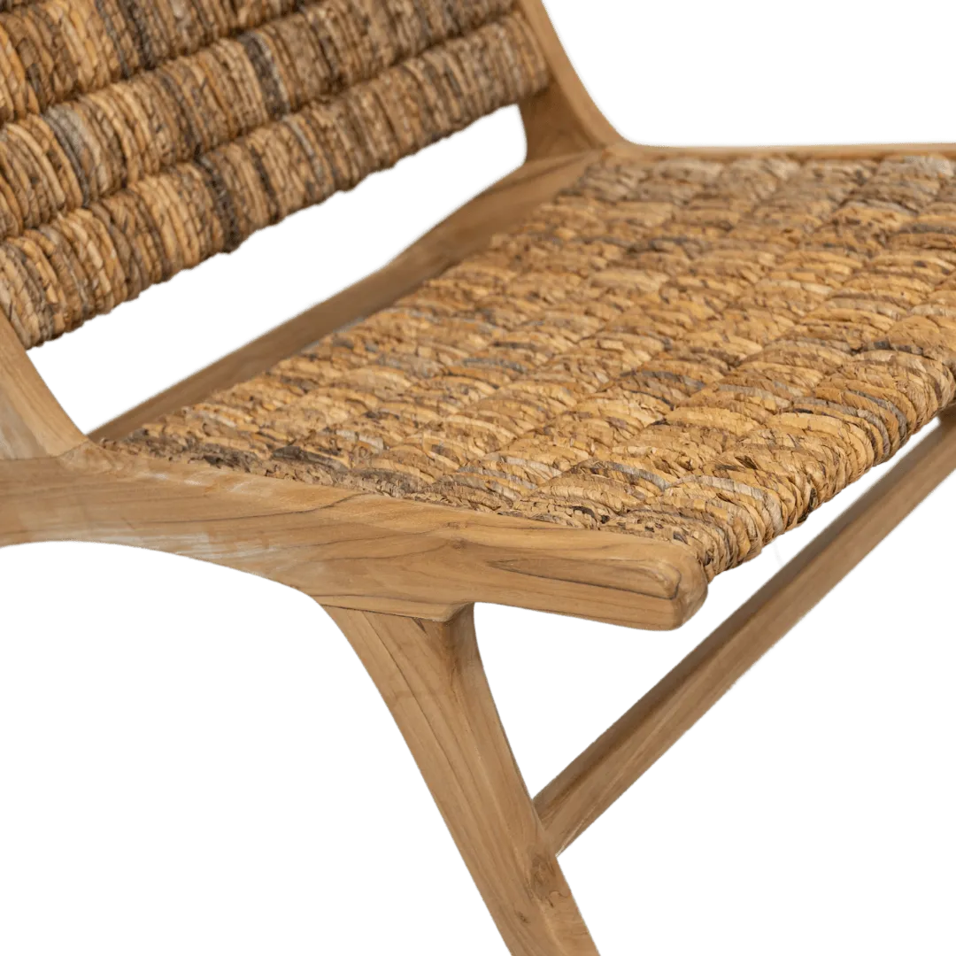 Abaca Lounge Chair | Natural Zoco Home