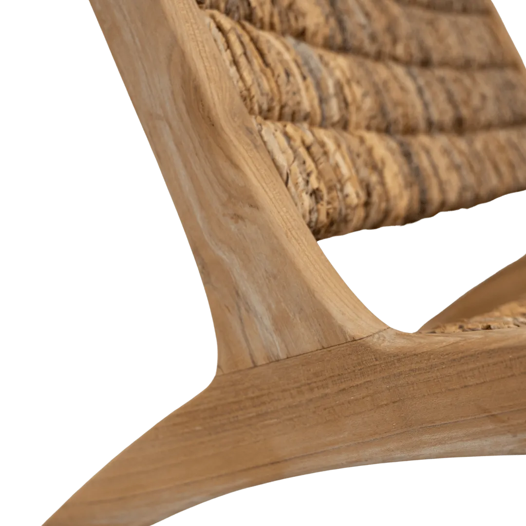 Abaca Lounge Chair | Natural Zoco Home