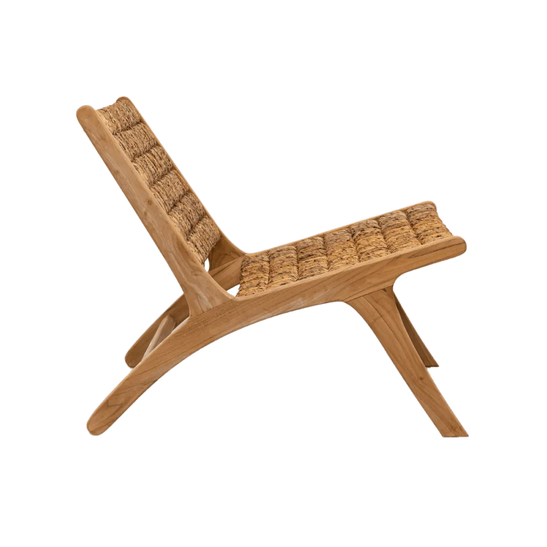 Abaca Lounge Chair | Natural Zoco Home