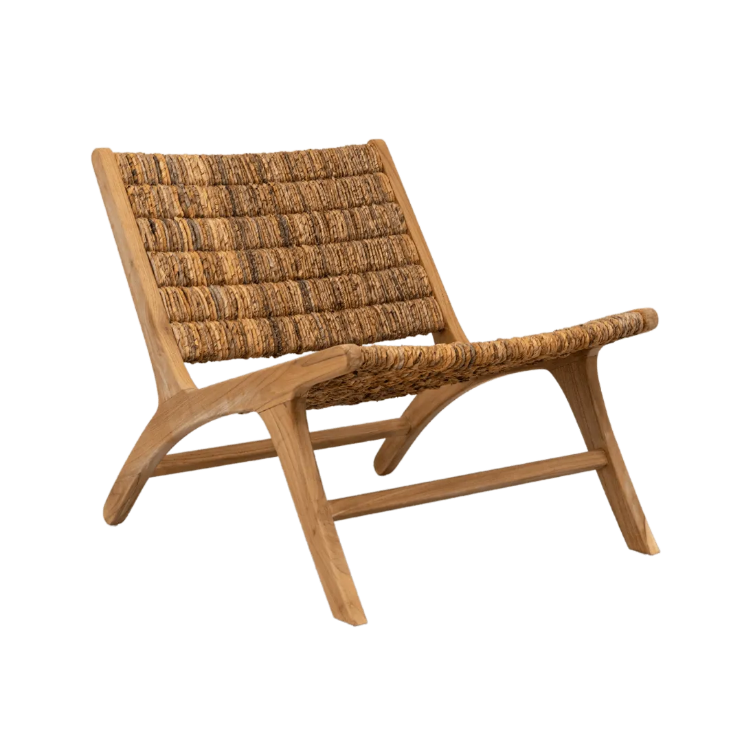 Abaca Lounge Chair | Natural Zoco Home