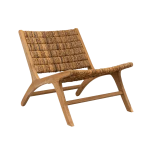 Abaca Lounge Chair | Natural Zoco Home