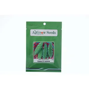 AgGrow Bitter Gourd (Karela) Seeds Comet F1 Hybrid 10g