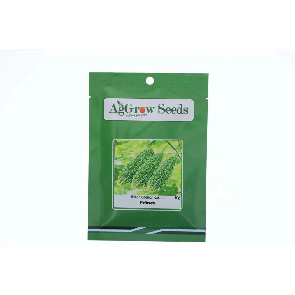 AgGrow Bitter Gourd (Karela) Seeds Prince 10g