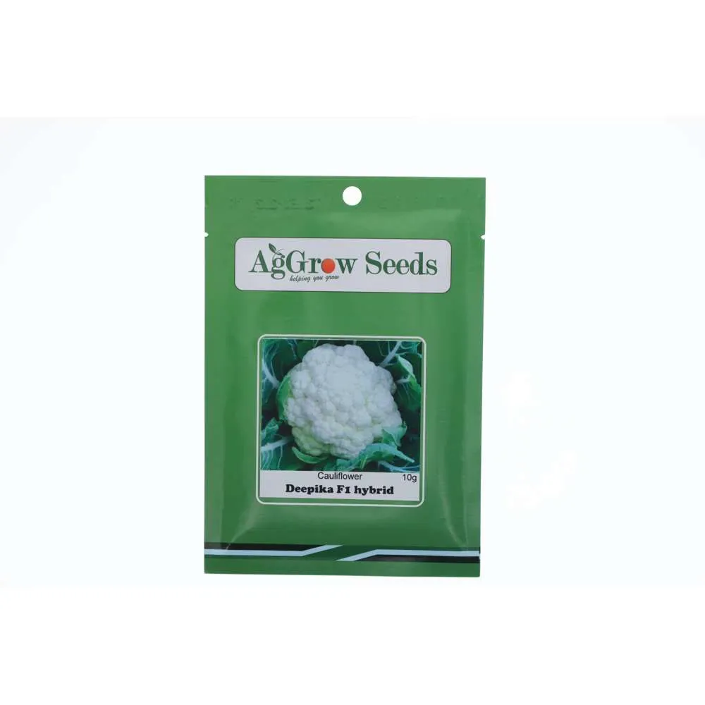 AgGrow Cauliflower (Fulgobi) Seeds Deepika F1 Hybrid 10g
