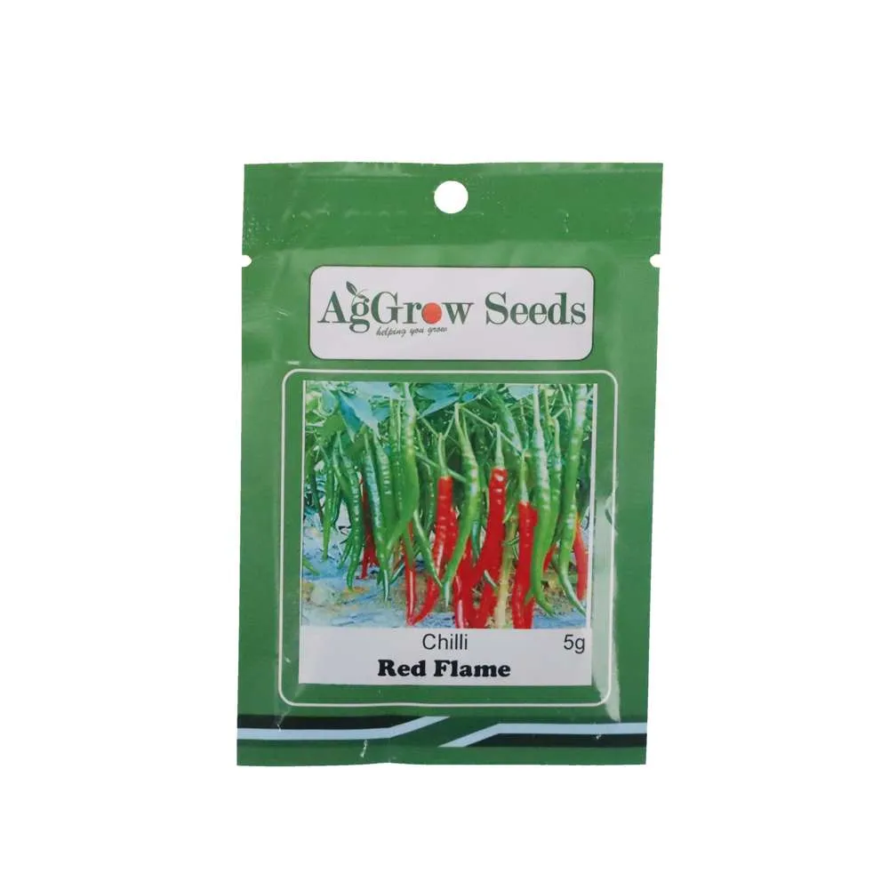 AgGrow Chilli Seeds Red Flame 5g