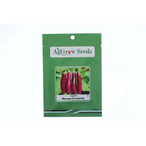 AgGrow Eggplant Seeds Shyama F1 Hybrid 5g