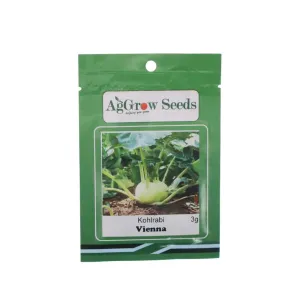 AgGrow Kohlrabi Seeds Vienna 3g