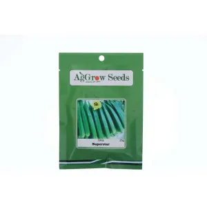 AgGrow Okra Seeds Superstar 25g