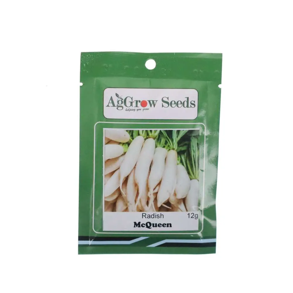 AgGrow Radish Seeds McQueen 10g