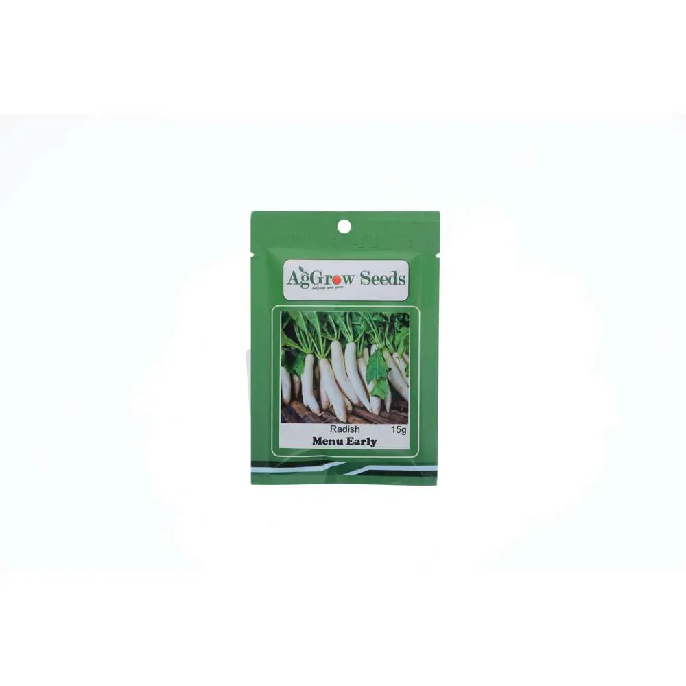 AgGrow Radish Seeds Menu Early 10g