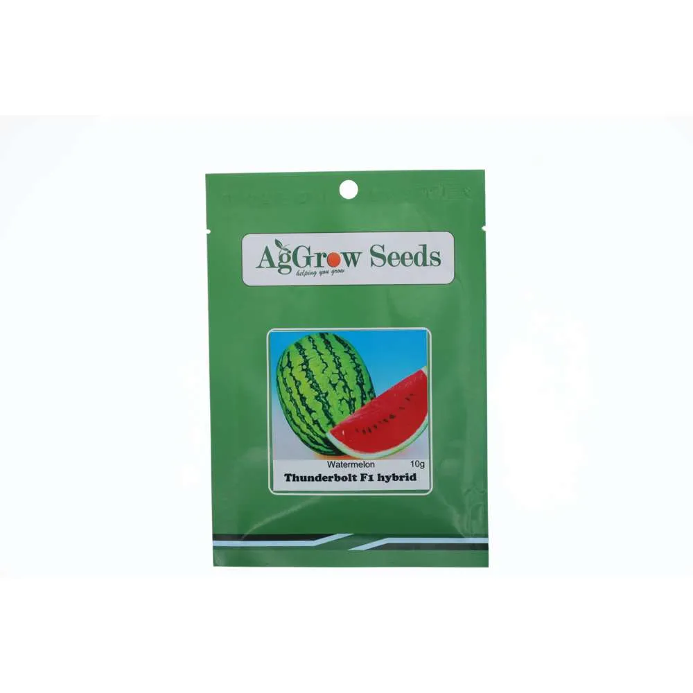 AgGrow Watermelon Seeds Thunderbolt F1 Hybrid 10g