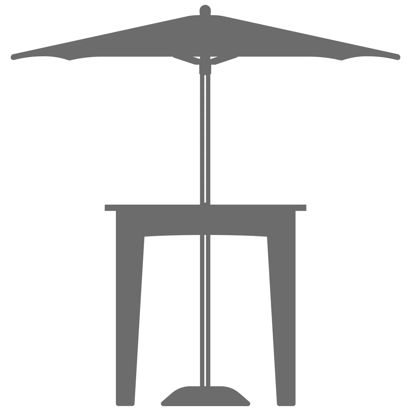 Alfresco Square Table