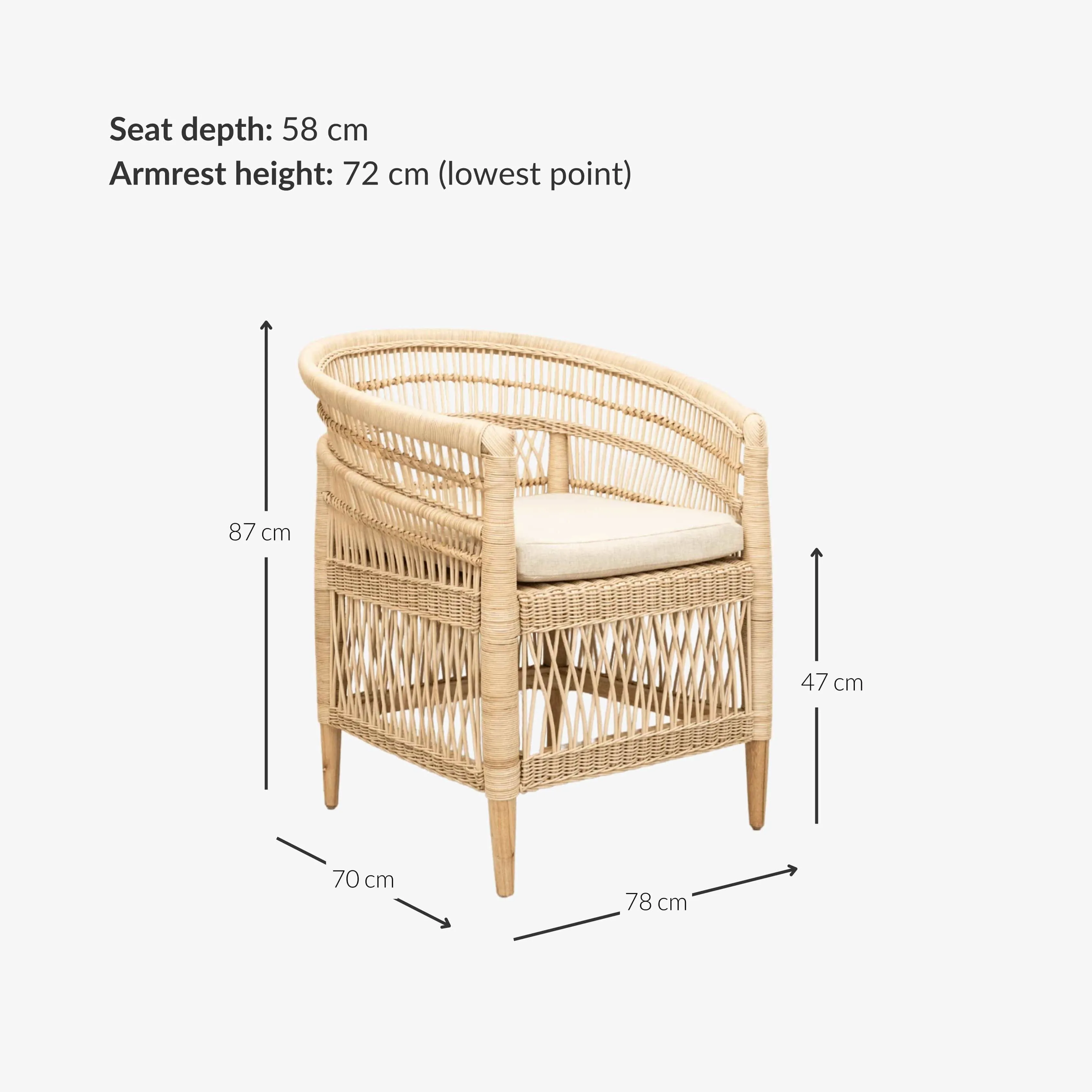 Anak Dining Chair | Natural Zoco Home