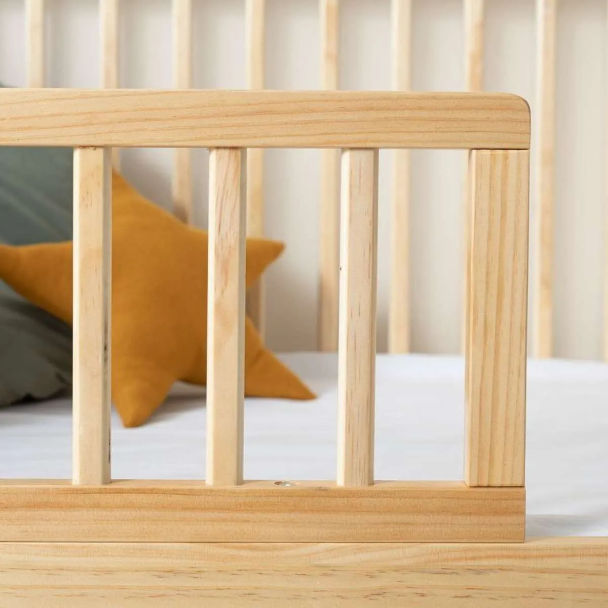 Aspiring Natural 3-in-1 Cot Conversion Bundle Mocka