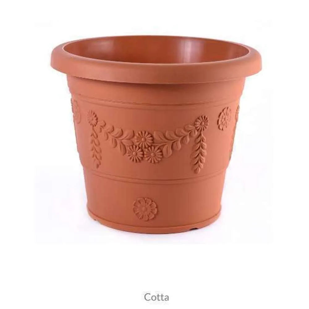 Baba Grand Roman Planter Pot Cotta 480 x 407mm