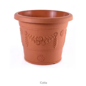 Baba Grand Roman Planter Pot Cotta 480 x 407mm