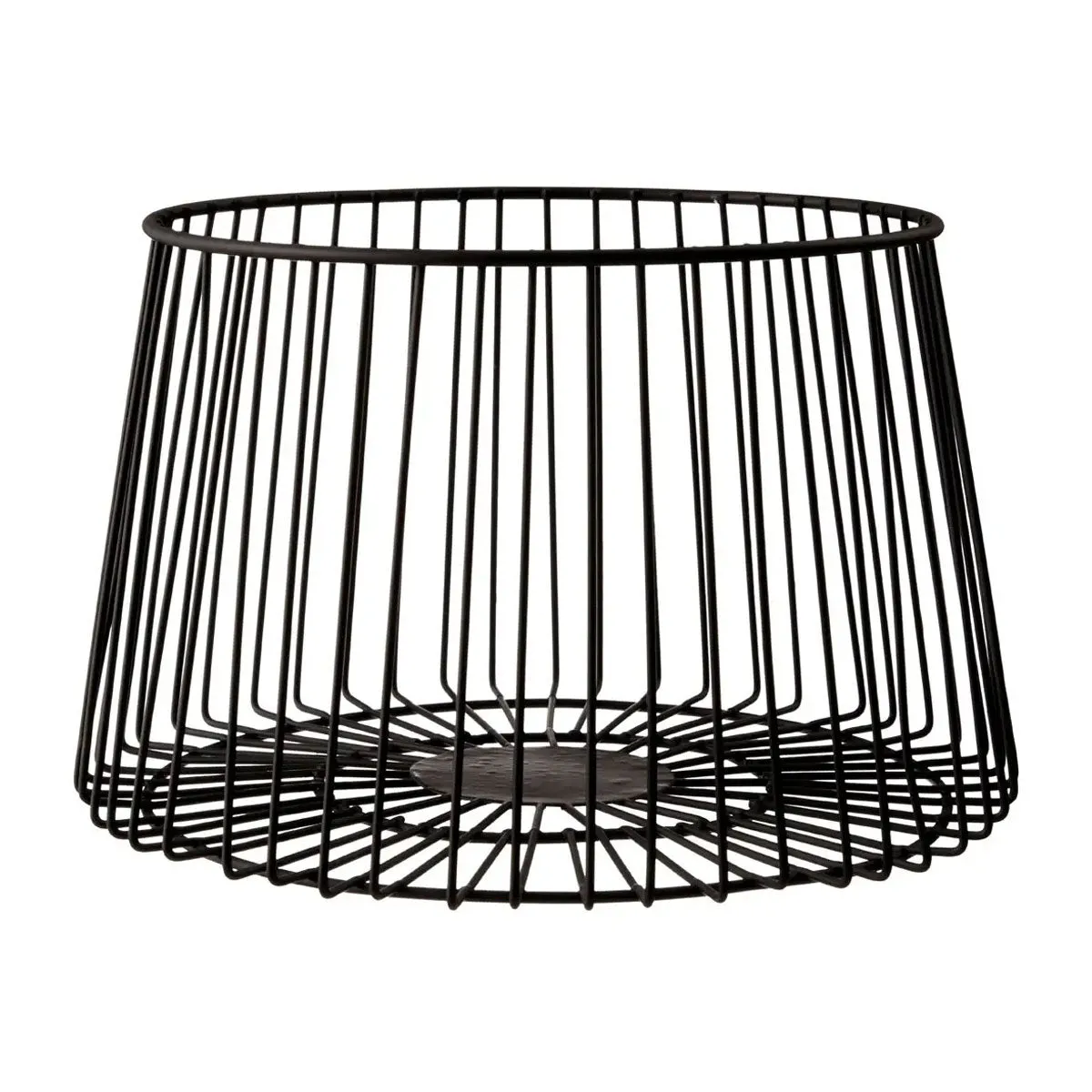 Black Metal Fruit Basket Funky Chunky