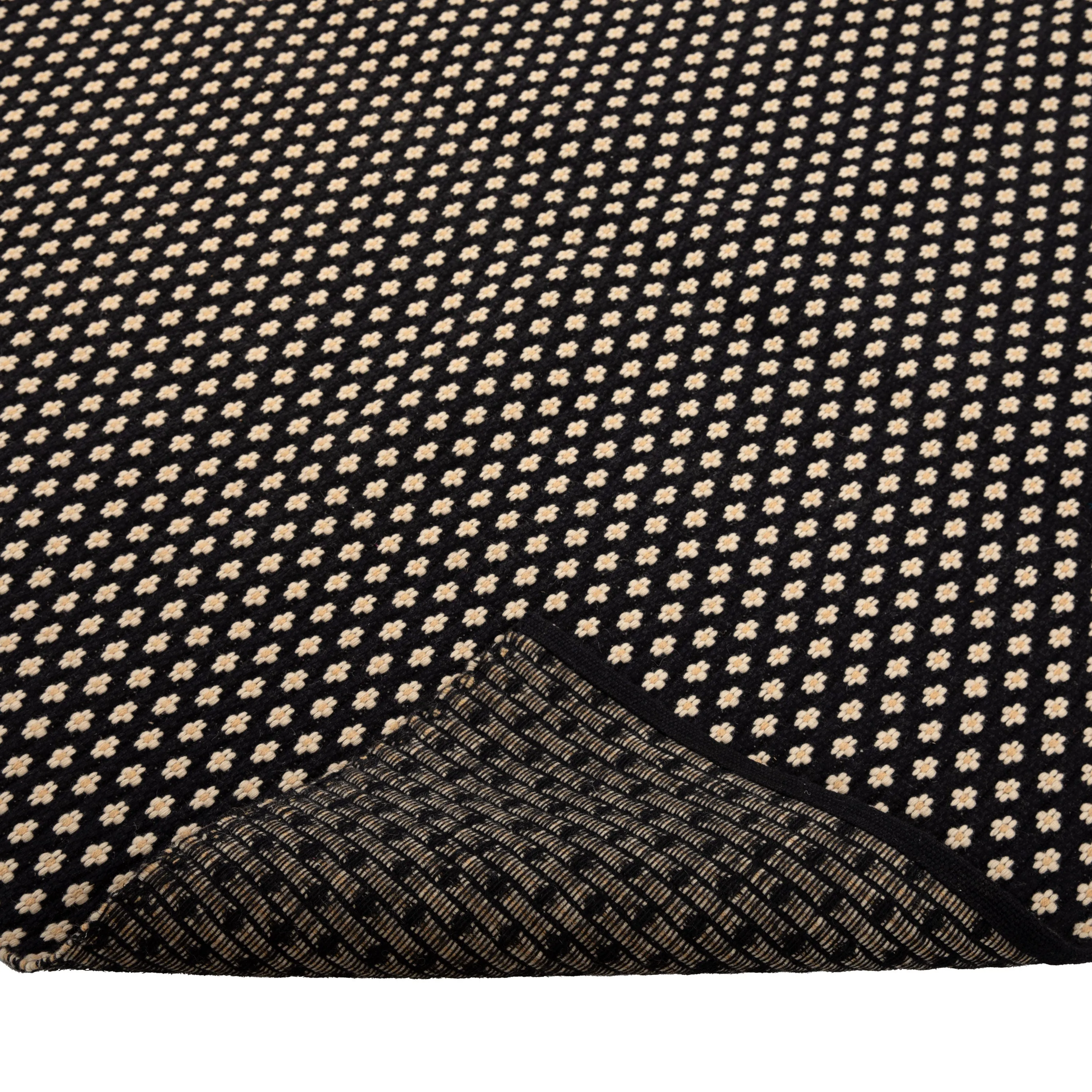 Blue Flatweave Wool Rug - 6' x 9'