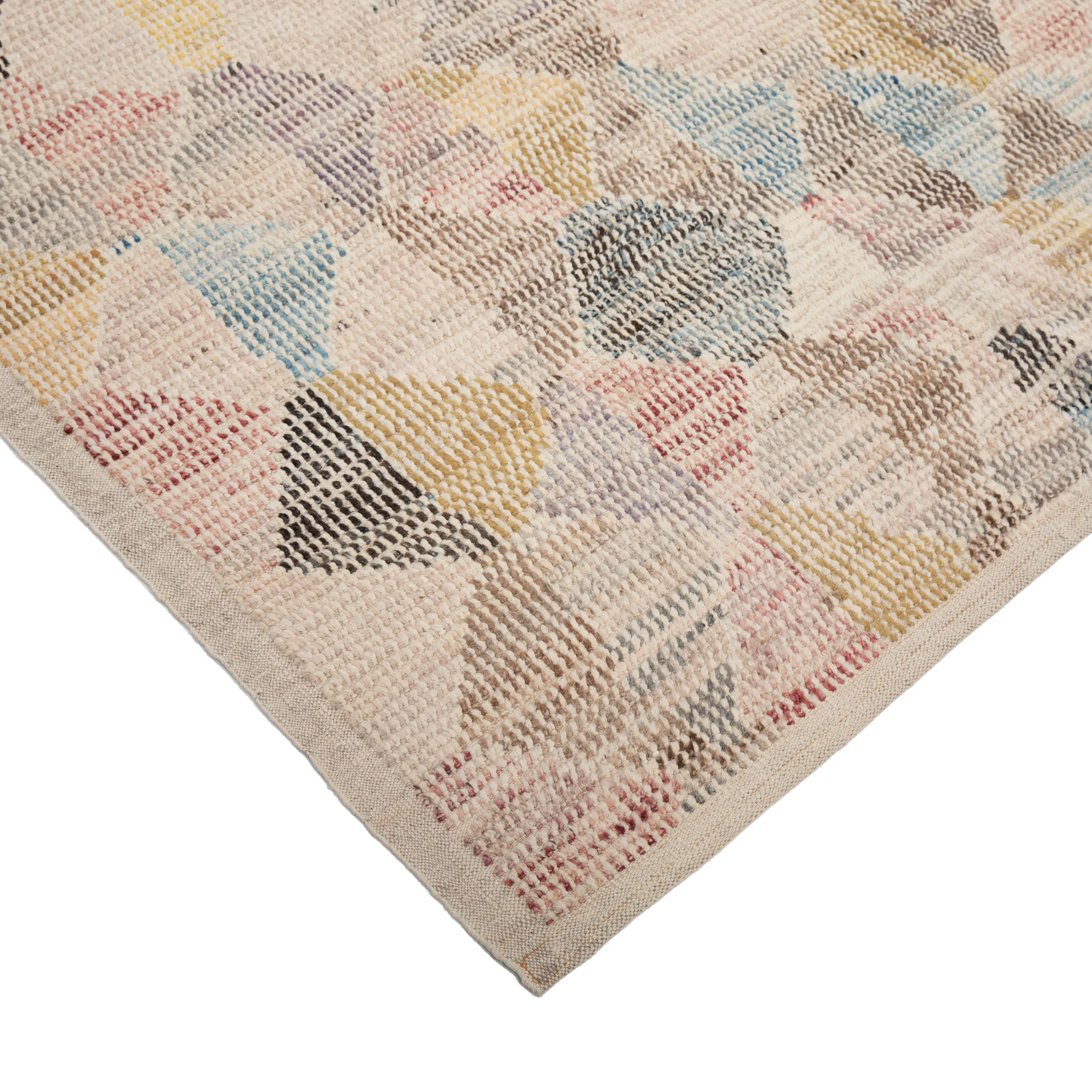 Blue Zameen Transitional Wool Rug - 10'2" x 14'4"