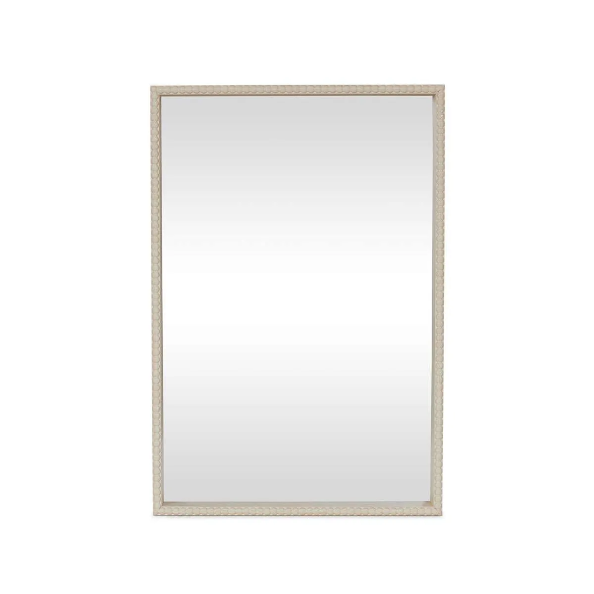 Bobbin Mirror - Rectangle - Natural Mocka