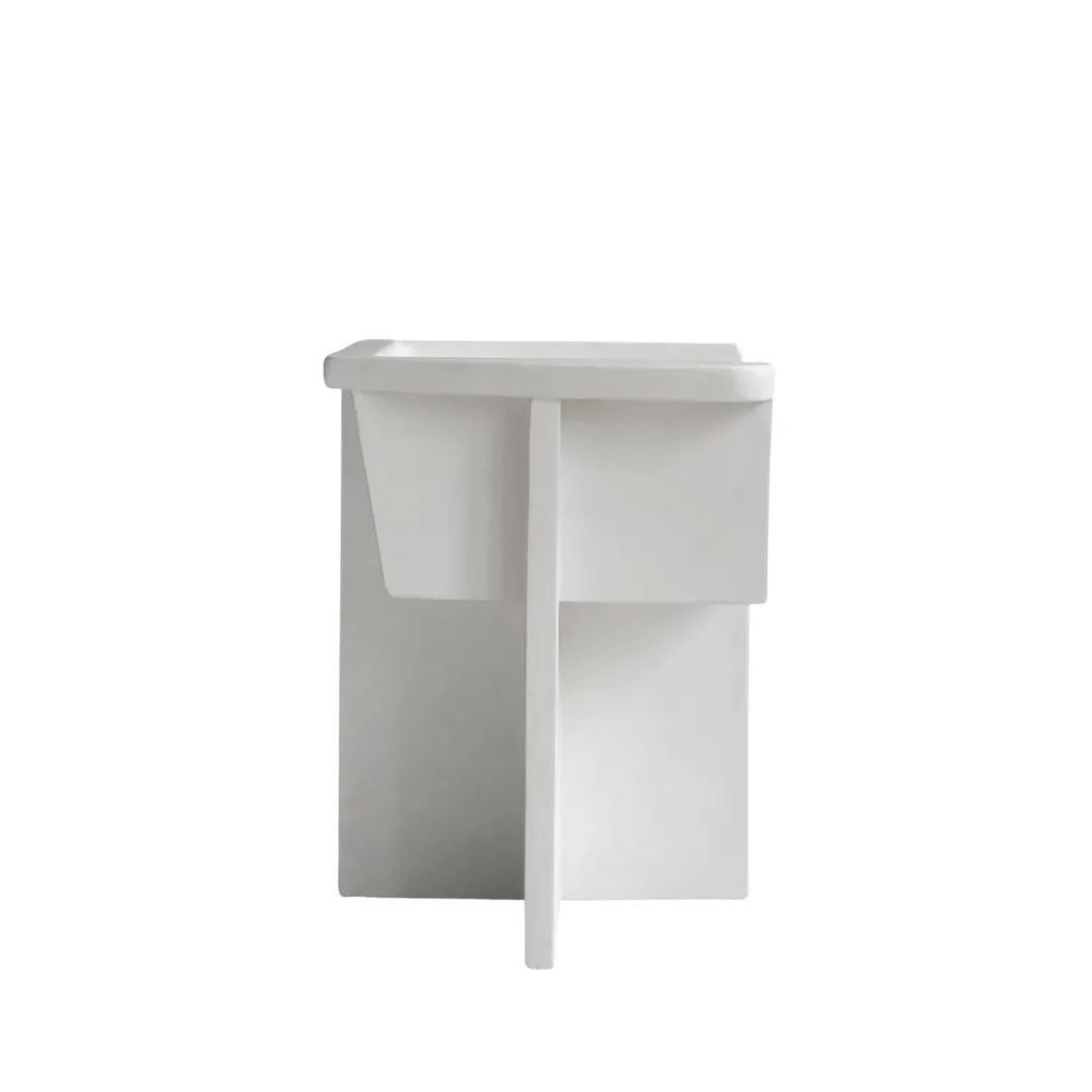 Brutus Dining Chair | Bone White Zoco Home