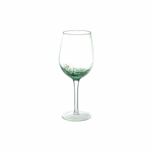 Bubble Wine Glass | Light Green 21x8.5cm Zoco Home