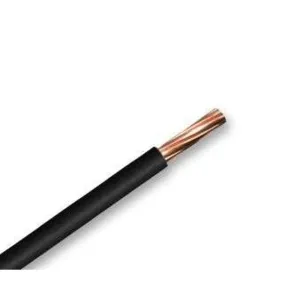 Cable 1 Core Stranded 6.0mm Black (100m Coil) **