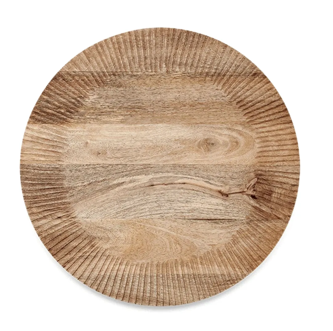 Circular Wooden Chopping Board  Large Funky Chunky