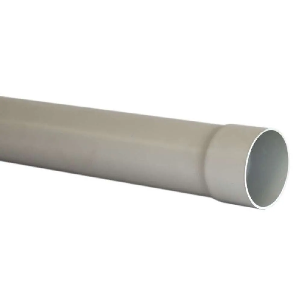 Conduit Pipe Grey M/D 40mm x 4m (1 1/2")