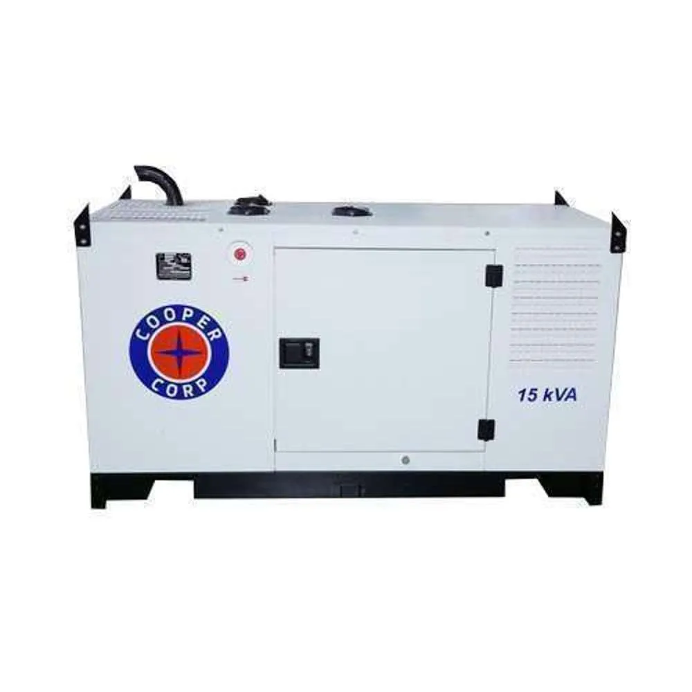 Cooper Silent Diesel Generator 15kVA 1 Phase Built-in ATS