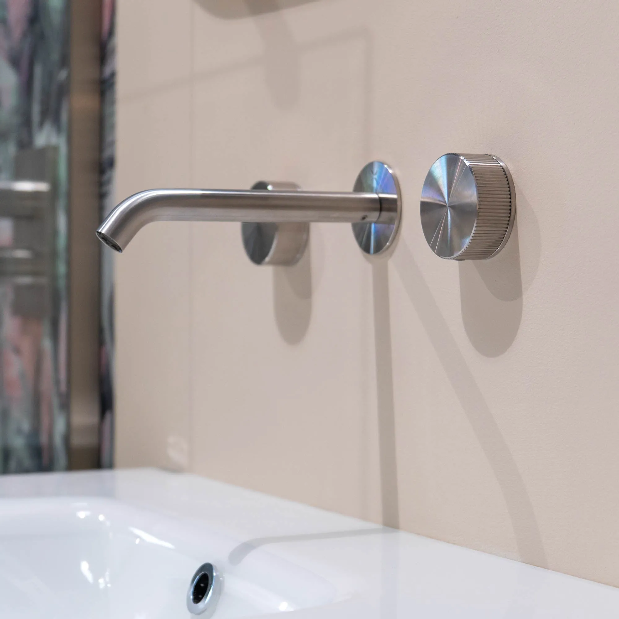 Crosswater 3ONE6 3 Hole Wall Mounted Basin Mixer Tap