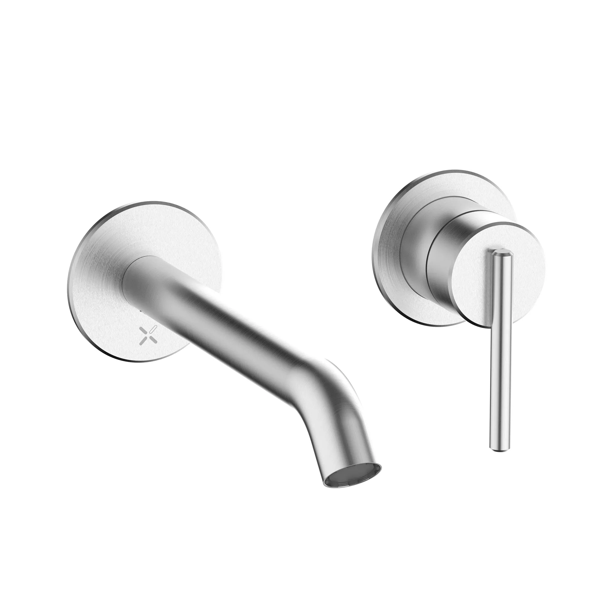 Crosswater 3ONE6 Lever 2 Hole Wall Mounted Basin Mixer Tap