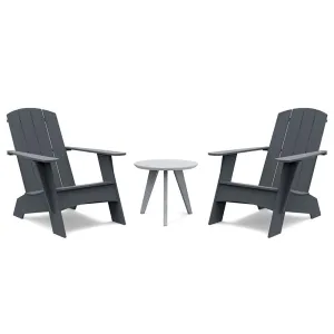 Curved Adirondack Chair and Satellite Bundle