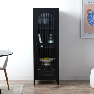 Easton Bar Cabinet - Black Mocka