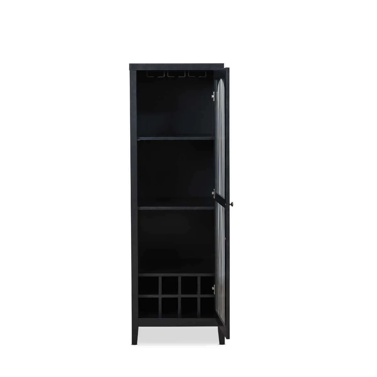 Easton Bar Cabinet - Black Mocka