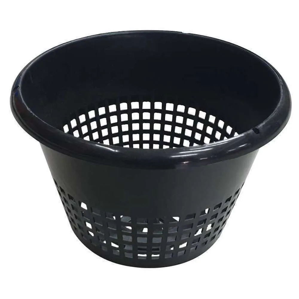 Euro Orchid Pot Black 22 x 15 x 14cm