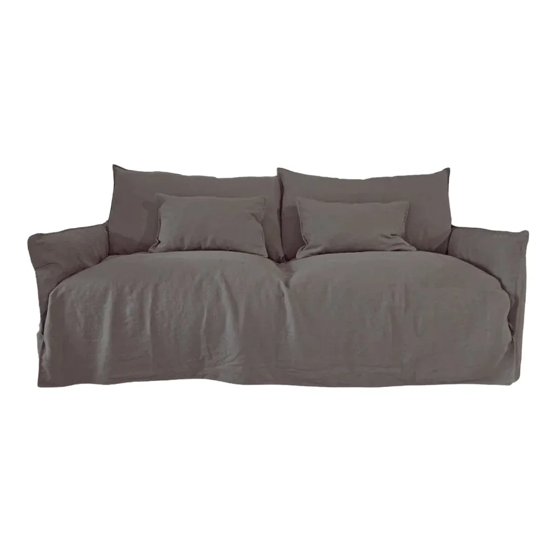 Extra Cover Tulum Linen Sofa | 180cm Zoco Home
