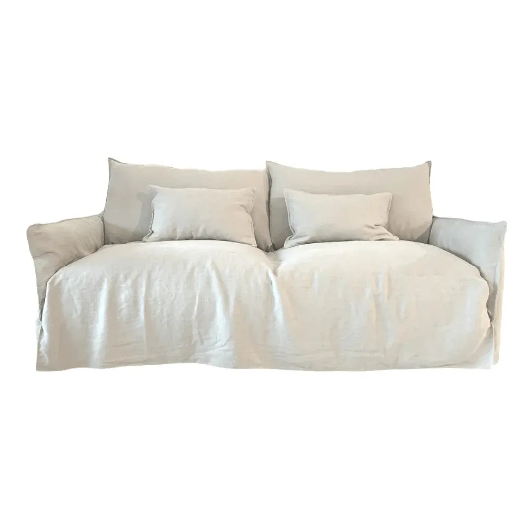 Extra Cover Tulum Linen Sofa | 180cm Zoco Home