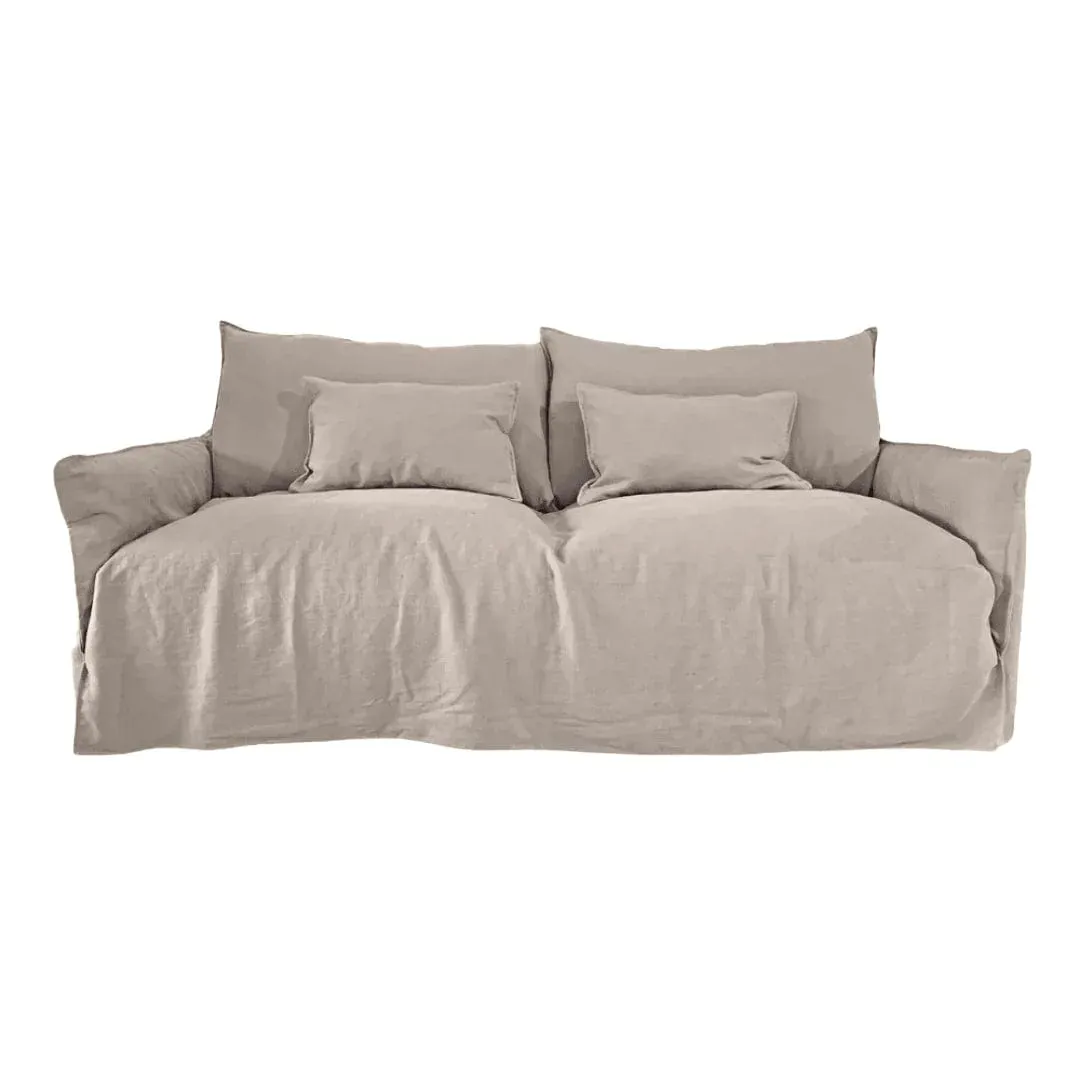 Extra Cover Tulum Linen Sofa | 205cm Zoco Home