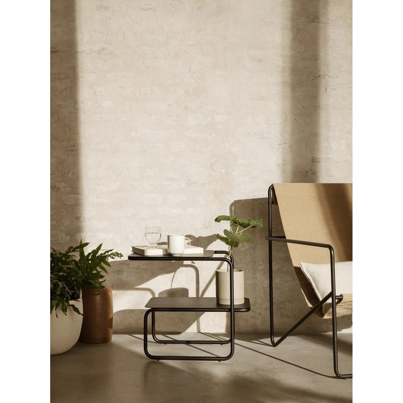 Ferm Living Level Side Table, Black