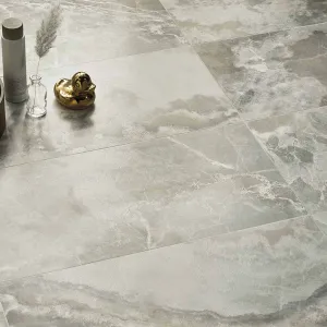 Florentina Marble Antique Portofino 3D Honed Porcelain Tile 60x120cm