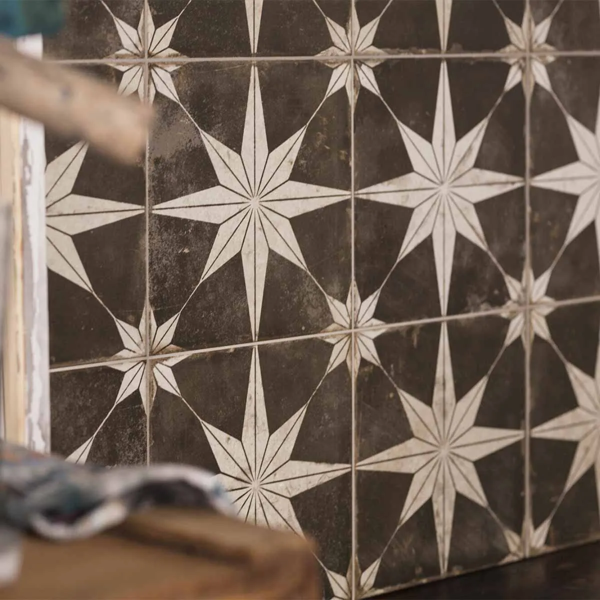 FS Star Night Patterned Tile 45x45cm Matt