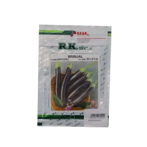 Growtech Hybrid Brinjal Gopi 75 Blackish 10g