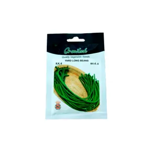 Growtech OP Yard Long Bean - Dark Green R K -9 (5g pouch)