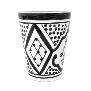 Hand Made Ceramic Mug | B&W Zoco Home