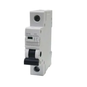 HEM Main Switch 63A 1 Pole Din Rail