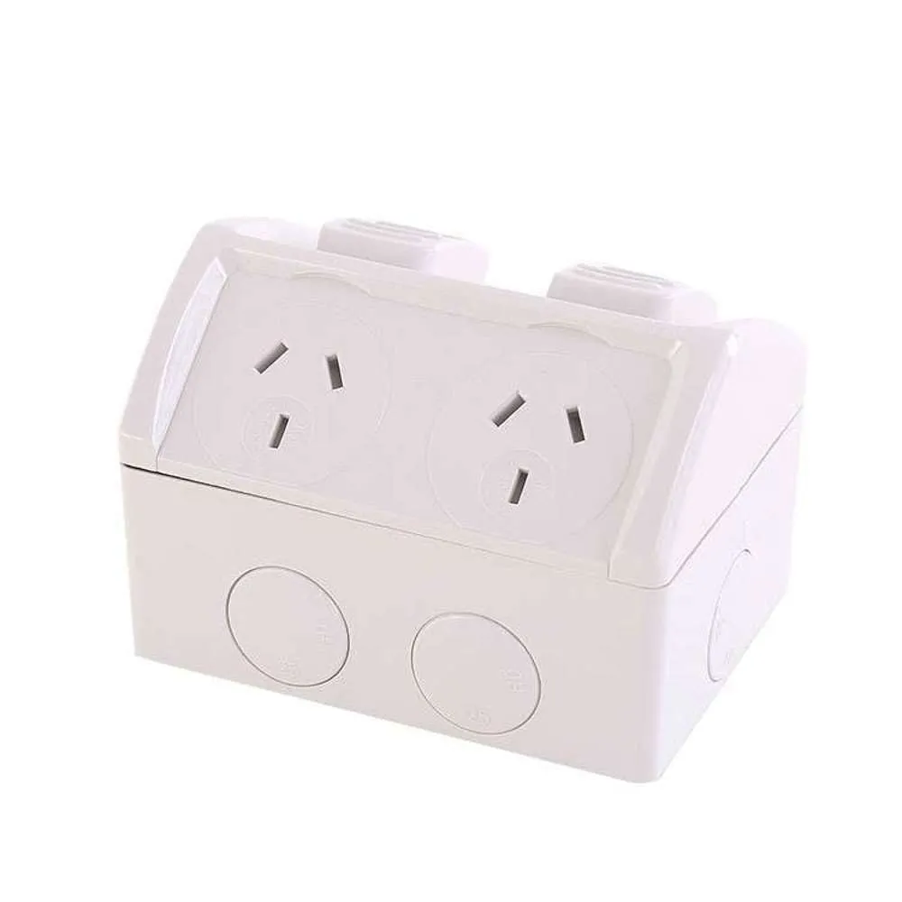 Hepol Weatherproof Double GPO 10A