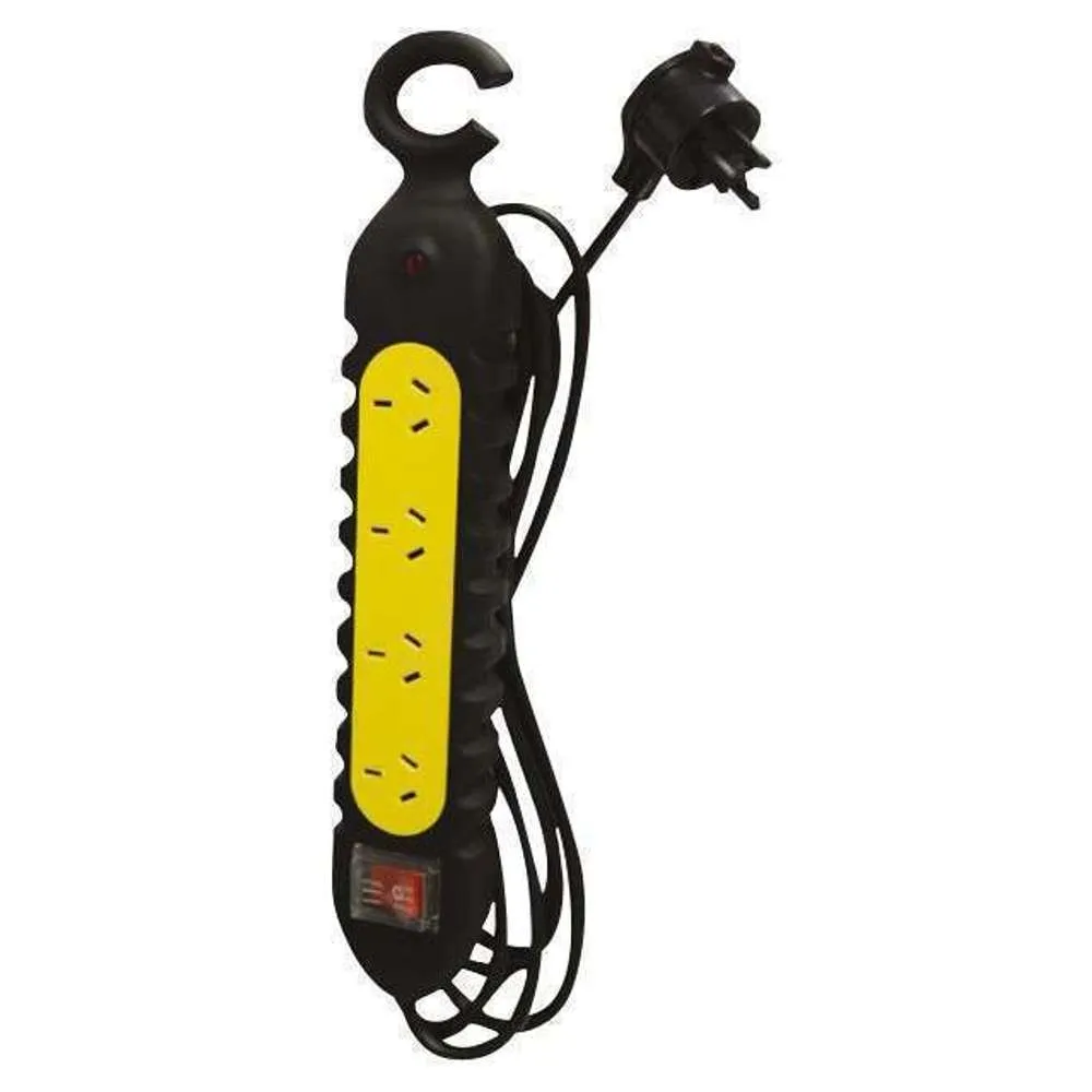 HPM 4-Way Heavy Duty Power Board Surge Protection
