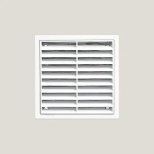 HPM Ducted Wall Exhaust Fan Kit 100mm White